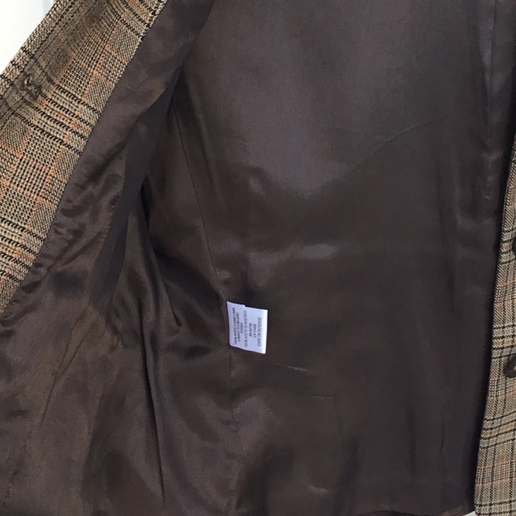 😍 Bcbgmaxazria Winter Plaid Cropped Jacket 😍 - Picture 7 of 9